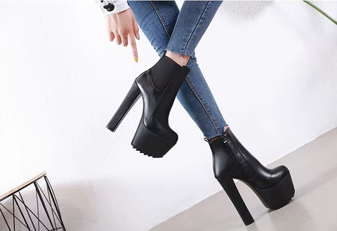 Fashion Autumn Winter Ankle Boots SIZE:35 CODE: READY1785