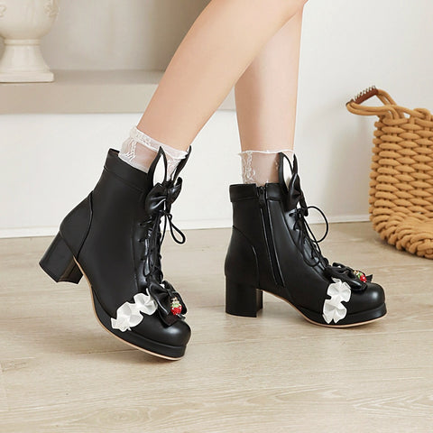New Costumes Anime Cosplay Steampunk Ankle Boots SIZE:41 CODE: READY1809