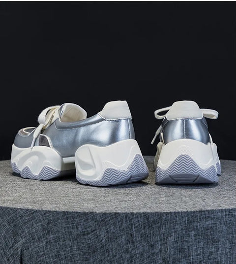 Fashion Thick Sole Sneaker Shoes SIZE : 39 CODE: READY1819