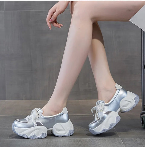 Fashion Thick Sole Sneaker Shoes SIZE : 39 CODE: READY1819