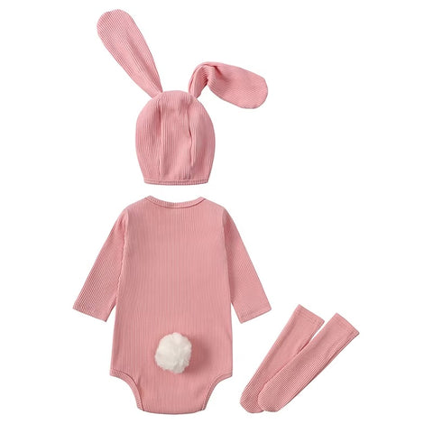 New Baby Toddler Rabbit Ear 3 Pieces Bodysuits CODE: RSH007