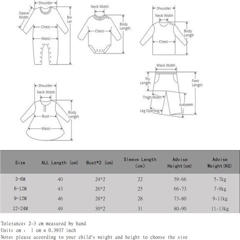New Baby Toddler Rabbit Ear 3 Pieces Bodysuits CODE: RSH007
