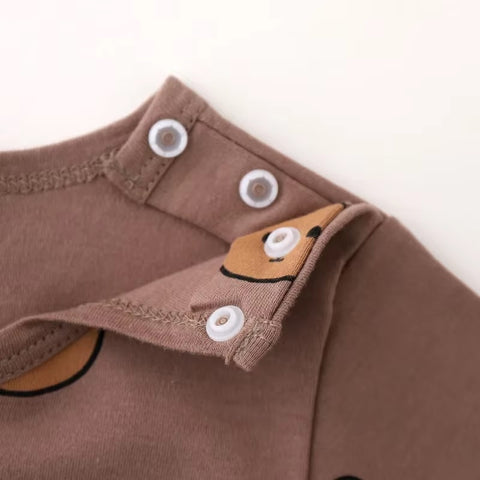 Newborn Kid Boys Girls Long Sleeve Cute Top Pant Sweet Pajamas Set CODE: RSH015