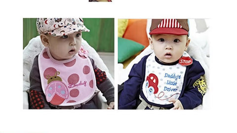Toddler Baby Girl Boy Feeding Bibs Waterproof Apron 9pcs/set CODE: RSH017