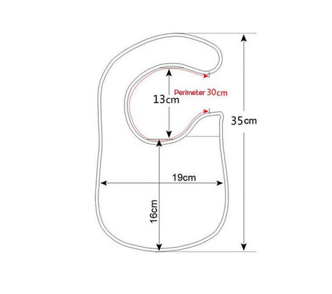 Toddler Baby Girl Boy Feeding Bibs Waterproof Apron 9pcs/set CODE: RSH017