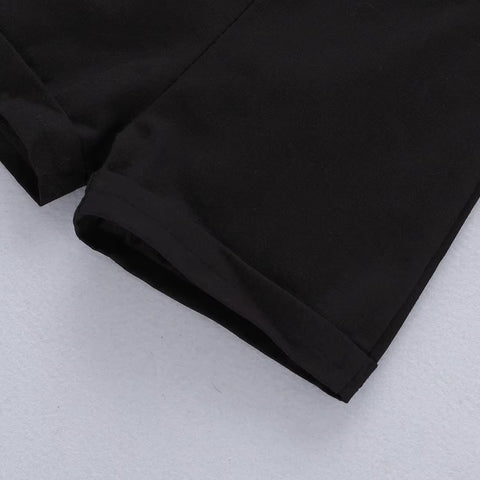 Newborn Baby Boy Formal Costumes Short Sleeve Shirt With Bow + Romper Short Pant Summer Fashion 2 Pcs Set CODE: RSH018