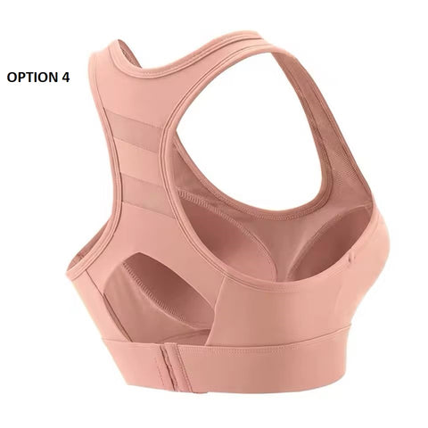New Beautiful Back Thin Seamless Sexy Lingerie Yoga High Strength Sports Bra CODE: KAR3522