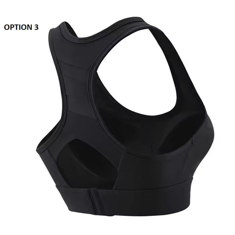 New Beautiful Back Thin Seamless Sexy Lingerie Yoga High Strength Sports Bra CODE: KAR3522