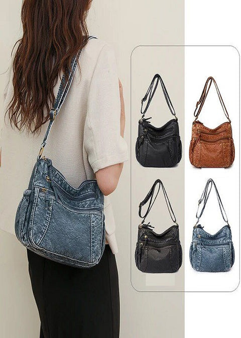 New Fashion Multi layered Casual Versatile One Shoulder Diagonal Small Bag CODE: KAR3259