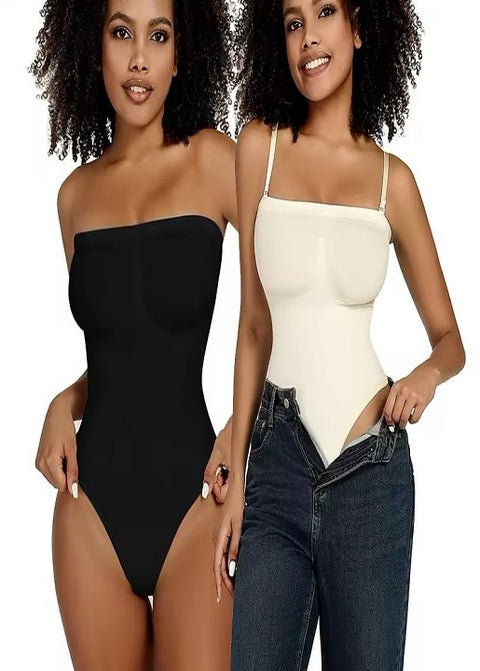 New Off Shoulder Shapewear Waist Body Shaper Slimming Underwear Bodysuit CODE: KAR3538