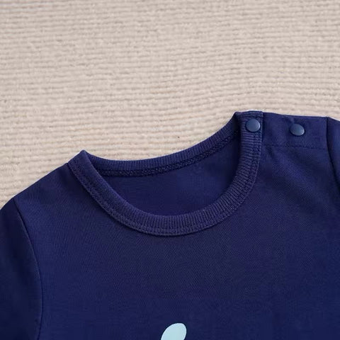 Newborn Cute Cartoon 3d Elephant Comfortable And Soft Summer Short Sleeved Baby Jumpsuit CODE: RSH009