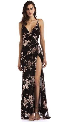 New Sexy Suspension Deep V-Neck Flip-Flop Dress CODE: mon720