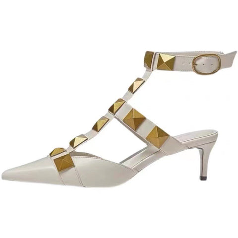 New Summer Sexy Pointed Rivet High Heel SIZE: 38 CODE: READY1112