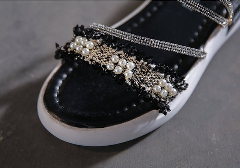 Summer Rhinestone Fashion Casual Slippers CODE: KAR2021