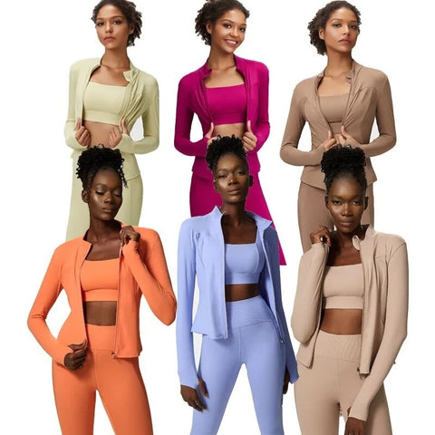 New Solid Tank Top Coat and Trouser Three Piece Set CODE: KAR2367