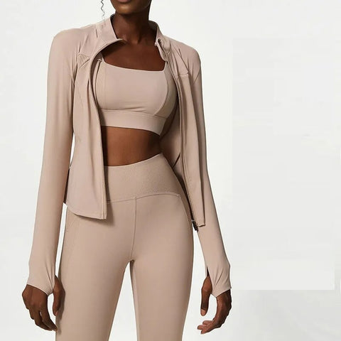 New Solid Tank Top Coat and Trouser Three Piece Set CODE: KAR2367