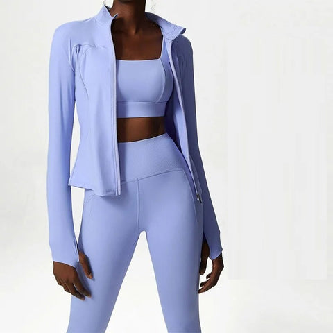 New Solid Tank Top Coat and Trouser Three Piece Set CODE: KAR2367