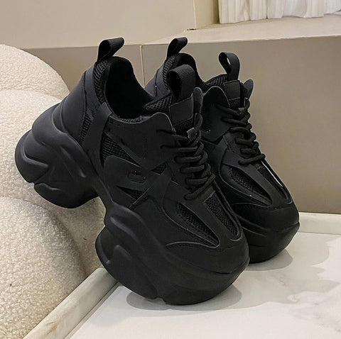 Thick Bottom Chunky Sports Shoe SIZE:34, 35 CODE: READY1424