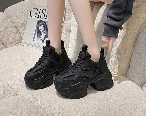 Thick Bottom Chunky Sports Shoe SIZE:34, 35 CODE: READY1424