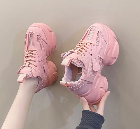 Bottom Chunky Breathable Sports Shoe SIZE: 35 CODE: READY1441