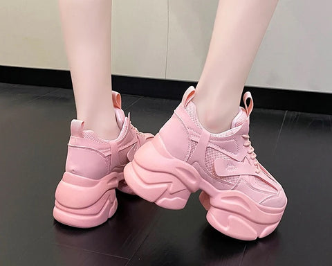 Bottom Chunky Breathable Sports Shoe SIZE: 35 CODE: READY1441