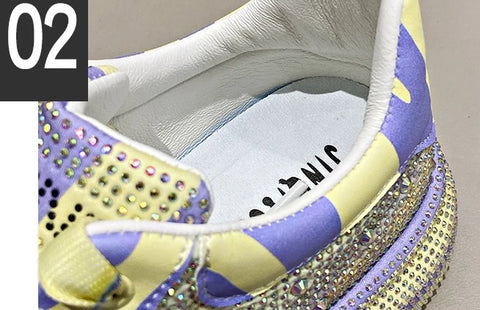 New Autumn rhinestones Thick-soled Crystal Sneaker Shoe CODE: KAR2598