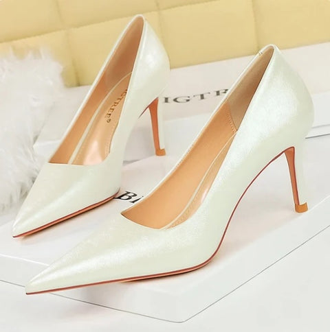 Sexy Banquet Pumps Elegant Pointed High Stilettos Heels CODE: KAR2783