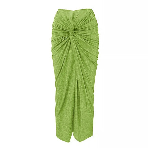 New Luxury One Piece Swimsuit With Skirt Two Piece Set Swimwear CODE: KAR3077