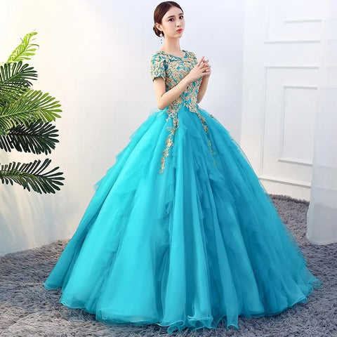 New Elegant Ball Gown Quinceanera Dresses CODE: KAR3091