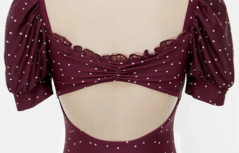 New Solid conservative conjoined slimming swimsuit CODE: KAR3143
