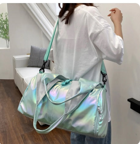 New Compartment Dry Wet Separation Leisure Exercise Cross body Gym Bag CODE: KAR3172