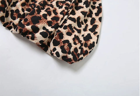 New Leopard Print Strapless Line Sexy Elegant Luxury Party Evening Short Dress CODE: KAR3206