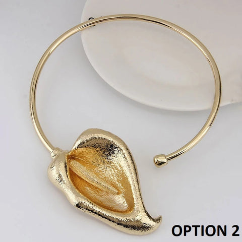 New Design Flower Choker Necklace CODE: KAR3243