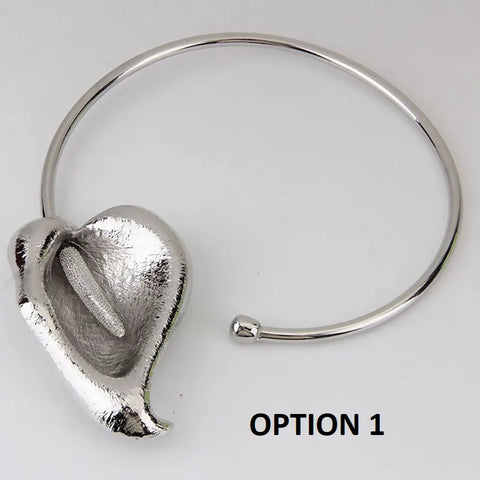 New Design Flower Choker Necklace CODE: KAR3243