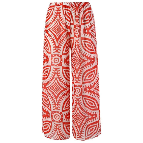 New One Shoulder Integrated Personalized Ethnic Style Printing Sexy Swimsuit Set CODE: KAR3251