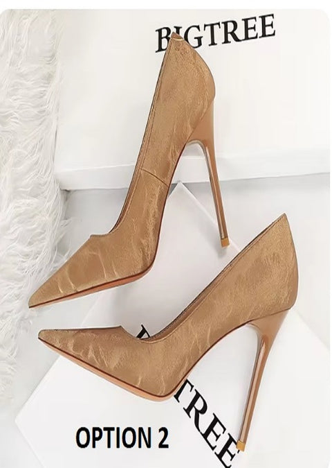 New Pumps Pointed Toe Stiletto High Heels CODE: KAR3257