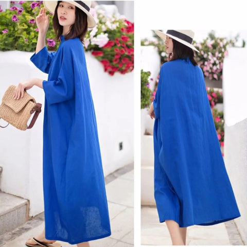 New summer simple casual Loose comfortable dress CODE: KAR3300