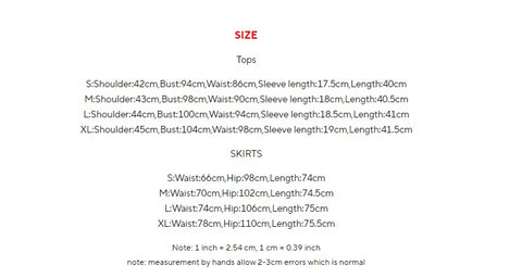 New Fashion Lapel Short Sleeve Top High Waist A Line Skirt Casual Two Piece Set CODE: KAR3311