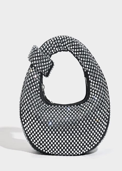 New Full Diamond Dumpling Socialite Casual Versatile Rhinestone Handbag CODE: KAR3417