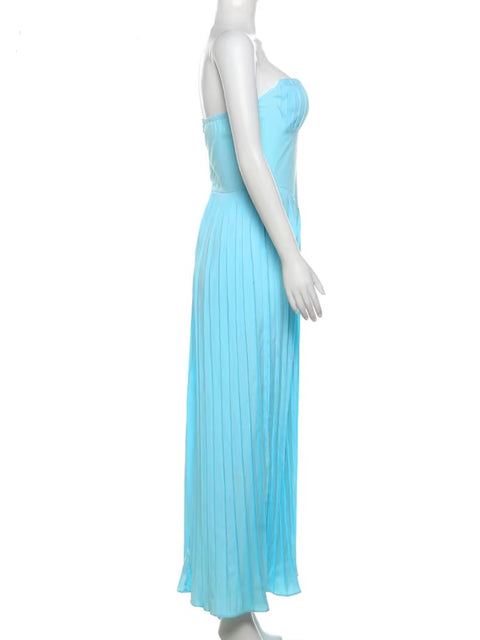 New Sexy Tube Fit And Flare Comfortable Folds Hem Temperament Strapless Dress CODE: KAR3433