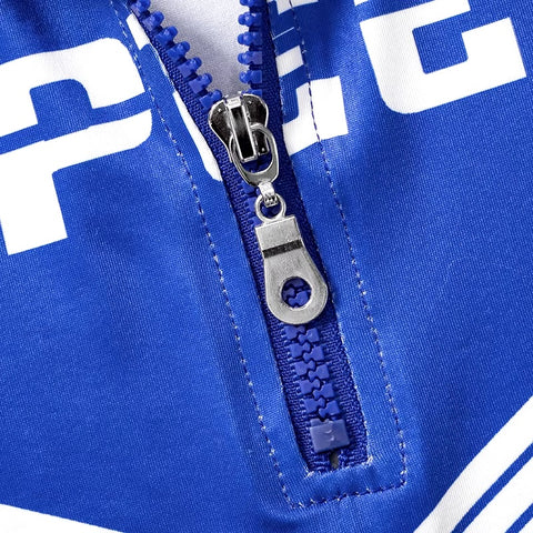 New Zipper Long Sleeve Tee trip Printed Graphic Crop Top CODE: KAR3447