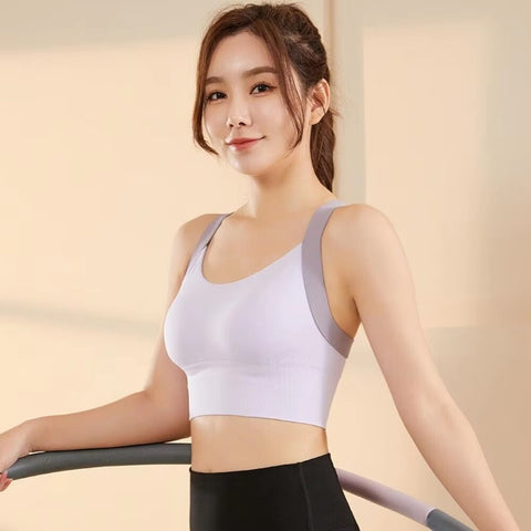 New Sport Yoga Bra Running Vest Gym Workout Underwear Padded Crop Top CODE: KAR3502