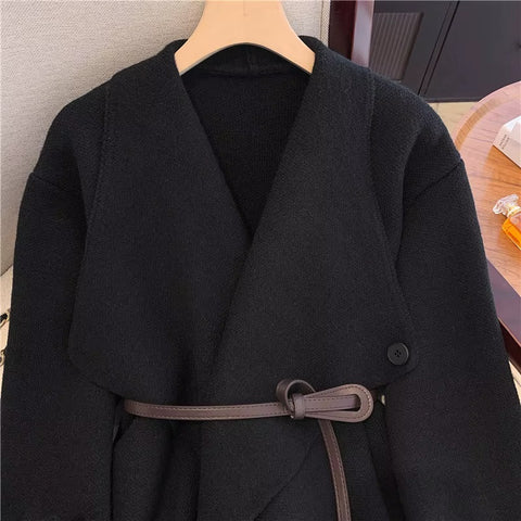 New Trendy Style Long Sleeves Loose Fit Comfortable Versatile Fashionable Coat CODE: KAR3518