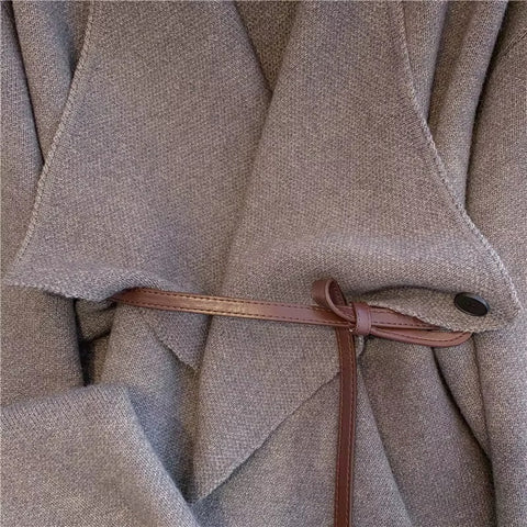 New Trendy Style Long Sleeves Loose Fit Comfortable Versatile Fashionable Coat CODE: KAR3518