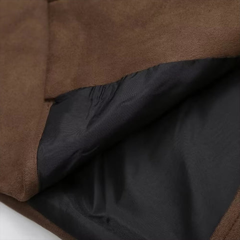 New Autumn Style Loose and Versatile Collar Pocket Long Sleeve Coat CODE: KAR3602