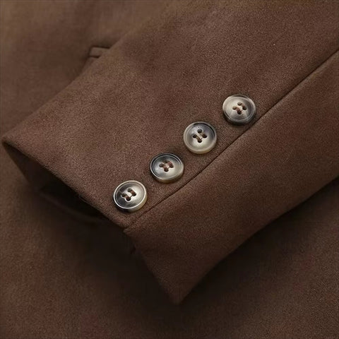 New Autumn Style Loose and Versatile Collar Pocket Long Sleeve Coat CODE: KAR3602