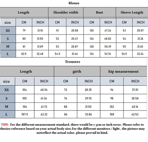 New Semi-sheer Lapel Single-breasted Shirt Split Design High-waisted Trousers Two-piece Set CODE: KAR3936