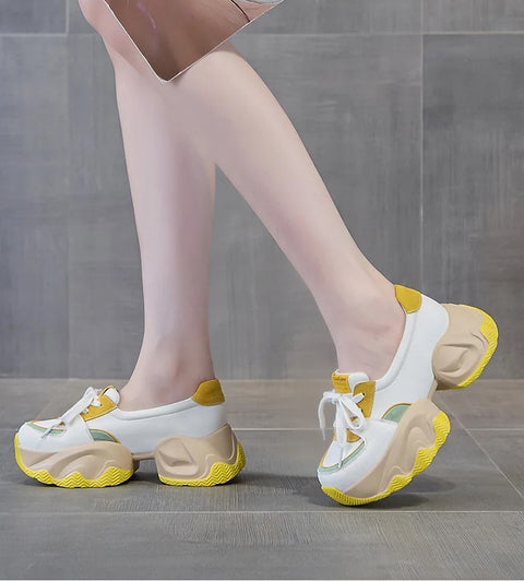 New Fashion Thick Sole Sneaker Shoes CODE: KAR4009