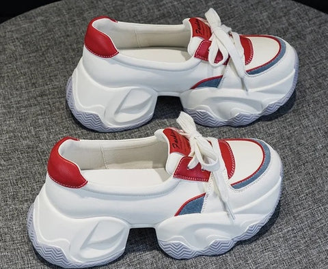 New Fashion Thick Sole Sneaker Shoes CODE: KAR4009