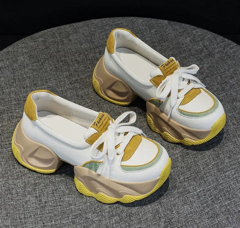 New Fashion Thick Sole Sneaker Shoes CODE: KAR4009